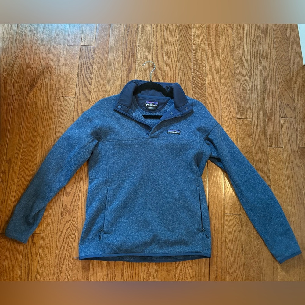 Patagonia Navy Snap-T Better Sweater